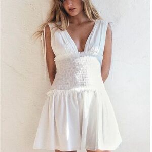 Zara Poplin Dress with Bows